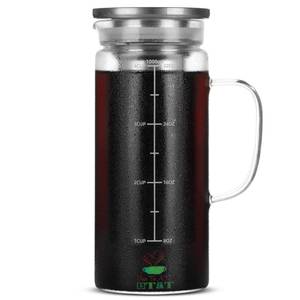 lot 1114 image: Brew To A Tea Cold Brew Coffee Maker, 32 oz