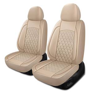 lot 1116 image: HChengkikz Front Car Seat Cover, Waterproof Nappa Leather