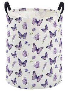 lot 2351 image: Essme Kids Laundry Basket Collapsible Canvas Storage Bin