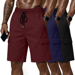 lot 2381 image: Neer Mens Cargo Shorts 3-Pack 4X-Large