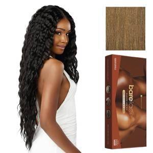 lot 2400 image: Sensationnel Bare Lace Full Lace Wig Unit 6 Mocha Brown