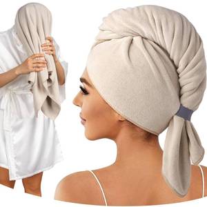lot 2437 image: Umisleep Microfiber Hair Towel 41 x 22