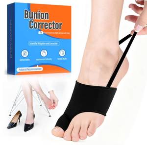 lot 2439 image: QCCL Bunion Corrector 2-Pack Toe Alignment Support