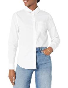 lot 2445 image: Amazon Essentials Womens Long-Sleeve Button-Down Shirt, Large