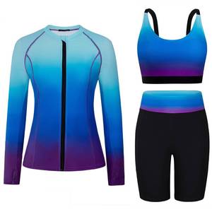 lot 2453 image: Arolina Womens 3-Piece Rash Guard Swimsuit UPF 50 L