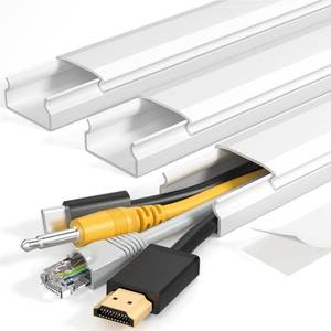 lot 2457 image: Yecaye TV Cord Hider 42in Wall Mount Cable Cover