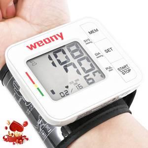 lot 2464 image: WEONY Wrist Blood Pressure Monitor with Dual-User Memory