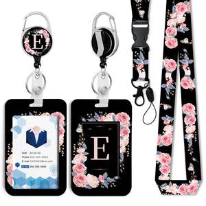 lot 2473 image: Sylwyfc Badge Holder with Retractable Reel and Breakaway Lanyard