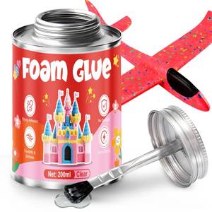 lot 2478 image: YOTEBLE 6oz Foam Glue with Brush Applicator