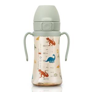 lot 2482 image: GROSMIMI PPSU Baby Straw Cup Stage 2 12M 10oz