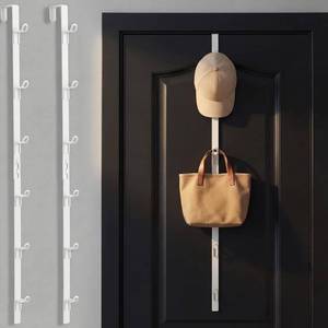 lot 3390 image: Tandefio Over The Door Hooks 2 Pack 28.3 White