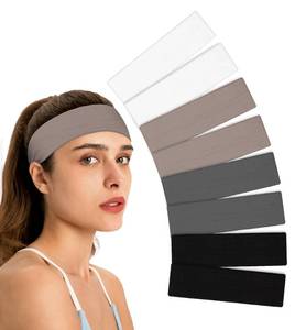 lot 4286 image: HiRui 8-Pack Non-Slip Headbands for Women