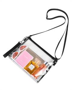 lot 4316 image: Bagenius Clear Crossbody Bag, Stadium Approved