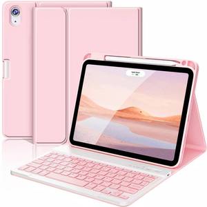 lot 4323 image: FUWANG iPad Air 11 Keyboard Case M4M3M2, Pink