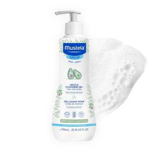 lot 4367 image: Mustela Gentle Cleansing Gel Baby Wash 25.35 fl. oz.