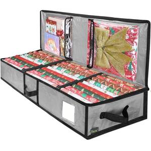 lot 4370 image: Baleine Wrapping Paper Storage Bag 40 Grey