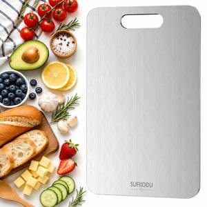 lot 4371 image: Sufkodu Titanium Cutting Board 13 x 8