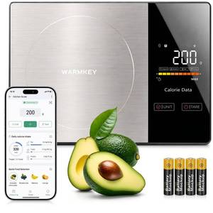 lot 4381 image: WARMKEY Smart Nutrition Food Scale 5kg with App