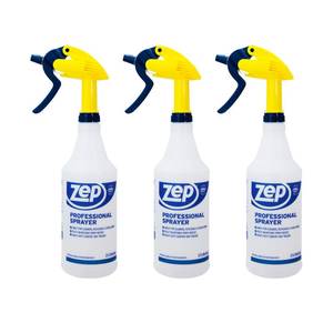 lot 5808 image: Zep Professional Spray Bottle, 32 oz, Pack of 3