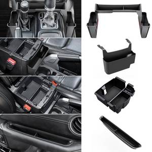 lot 5830 image: DIAMOOKY Center Console Organizer for Jeep Wrangler & Gladiator