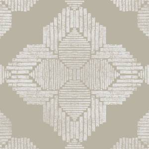 lot 6076 image: FloorPops Cream Sullivan Peel & Stick Floor Tiles