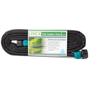 lot 6095 image: LINEX Garden Flat Soaker Hose 12 x 15 ft