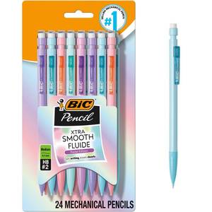 lot 6103 image: BIC Xtra-Smooth Mechanical Pencils 0.7mm 24-Count