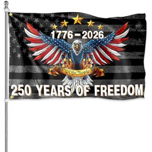 lot 6159 image: Siixoi 250th Anniversary Flag 3x5 Ft