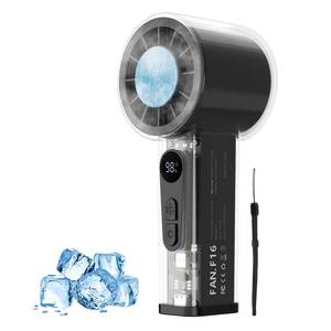 lot 6164 image: Tempsnug Handheld Ice Cooling Fan 16000RPM