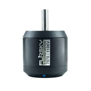lot 6201 image: Flipsky 7070 BLDC Brushless Motor 110kv 10mm Shaft  Retail $120.99