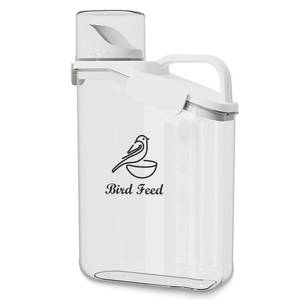 lot 7653 image: Ctomche Bird Seed Storage Container 2.8L Airtight