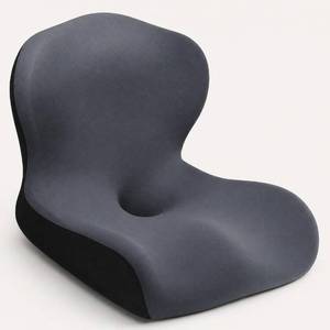 lot 8092 image: PeteStitch Memory Foam Office Chair Cushion with Back Support