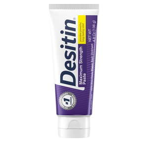 lot 8104 image: Desitin Maximum Strength Diaper Rash Cream 40% Zinc Oxide 4.8 oz
