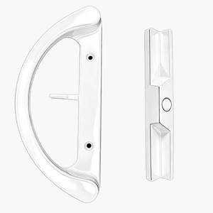 lot 8109 image: Sliding Door Handle Set with Key Cylinder 3-1516