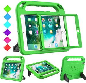 lot 8113 image: BMOUO iPad 9.7-Inch Case with Screen Protector, Green