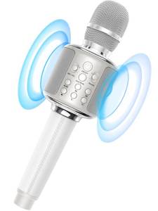 lot 8122 image: MetFut Wireless Bluetooth Karaoke Microphone with Speaker