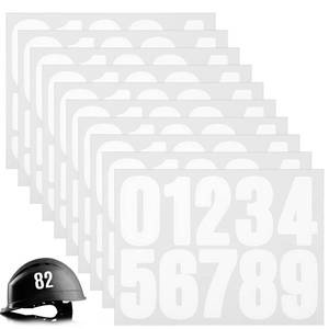 lot 8408 image: ZEYIYER Vinyl Number Stickers 1.5 Inch Self-Adhesive