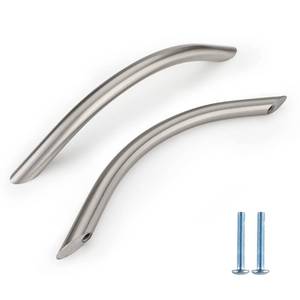 lot 8410 image: homdiy Brushed Nickel Cabinet Pulls 3-34 Inch 10 Pack