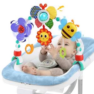 lot 11340 image: SINOMARS Adjustable Baby Crib Mobile with Clips