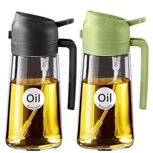 lot 1060 image: YARRAMATE Olive Oil Dispenser, 16oz Glass Spray Bottle