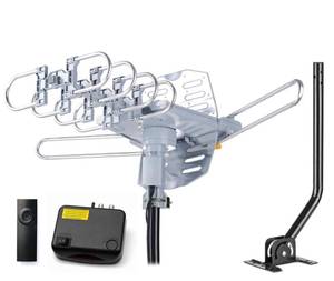 lot 1088 image: PBD Amplified Outdoor TV Antenna 360° Motorized