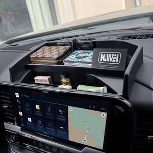 lot 1117 image: HGWEI Center Console Dash Organizer for Chevy SilveradoGMC Sierra