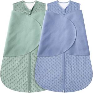 lot 2364 image: BSTOPPT Fleece Newborn Sleep Sack 2-Pack 0-3M