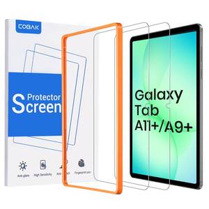 lot 2373 image: CoBak 2-Pack Tempered Glass Screen Protector for Samsung Galaxy Tab A11A9