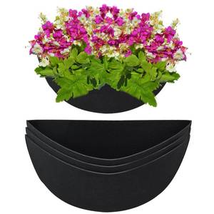 lot 2376 image: Fantang Half Round Planter Liners 12 Inch 3 Pack