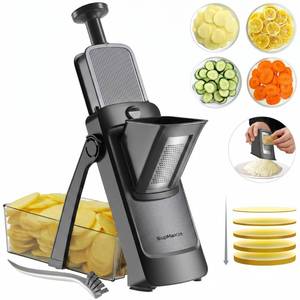 lot 3382 image: SupMaKin Safe Mandoline Slicer, Adjustable 0.1-8mm