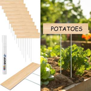 lot 4276 image: Vercraft Jumbo Plant Label Stakes 10-Pack 12 inch