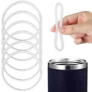 lot 4296 image: Patelai Replacement Rubber Lid Seals 6-Pack