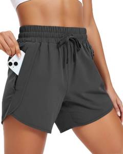 lot 6104 image: FLEFRM Womens Athletic Shorts 5 Inch Inseam, Large
