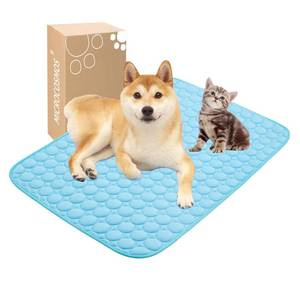 lot 6106 image: Microcosmos Cooling Mat 28 x 22 Blue